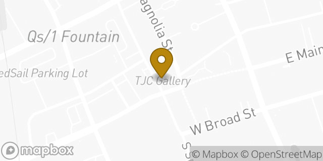 Map showing the location of Starbucks in Spartanburg, SC 29306