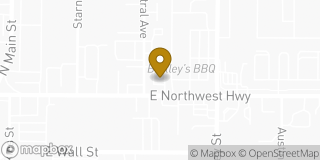 Map showing the location of Whataburger in Grapevine, TX 76051