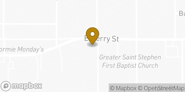 Map showing the location of 7-Eleven in Fort Worth, TX 76105