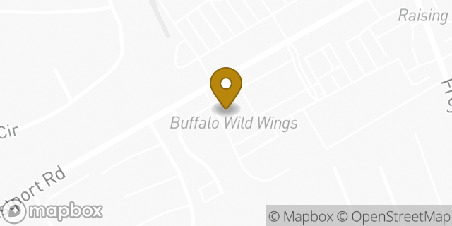 Map showing the location of Buffalo Wild Wings in Louisville, KY 40241