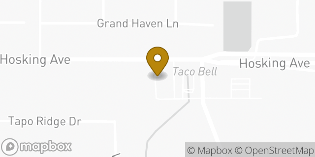 Map showing the location of Starbucks in Bakersfield, CA 93313