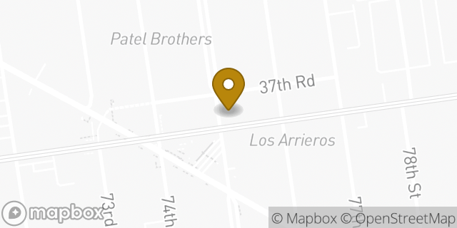 Map showing the location of Amazon Locker - Montiel in Jackson Heights, NY 11372