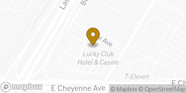 Map showing the location of Ramada Inn Las Vegas Speedway in North Las Vegas, NV 89030
