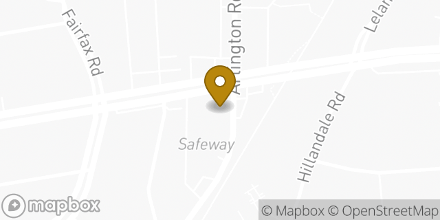 Map showing the location of Safeway in Chevy Chase, MD 20815
