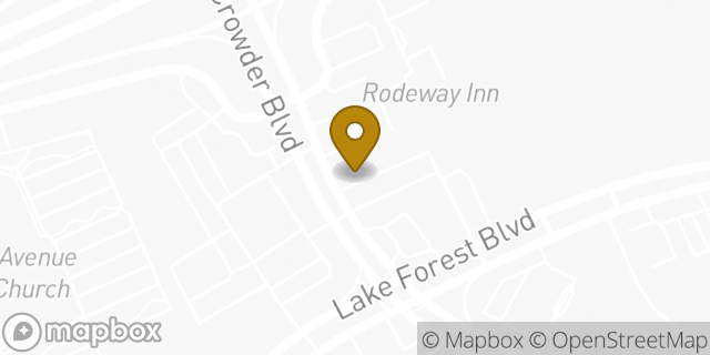 Map showing the location of Subway in New Orleans, LA 70127