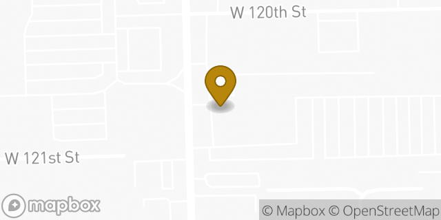 Map showing the location of Enterprise Rent-A-Car in Alsip, IL 60803