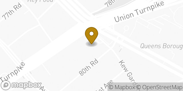 Map showing the location of Walgreens in New York, NY 11415