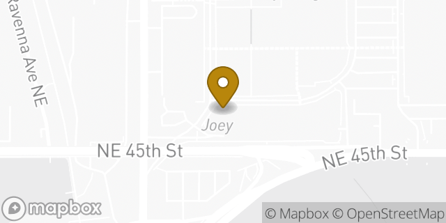 Map showing the location of Sunglass Hut in Seattle, WA 98105