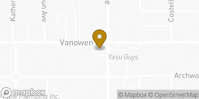 Map showing the location of ATM 7ELEVEN-FCTI in Van Nuys, CA 91405
