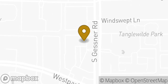 Map showing the location of Subway in Houston, TX 77063