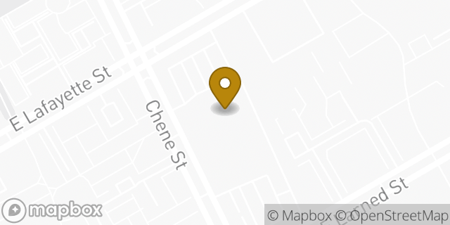 Map showing the location of Coinme in Detroit, MI 48207