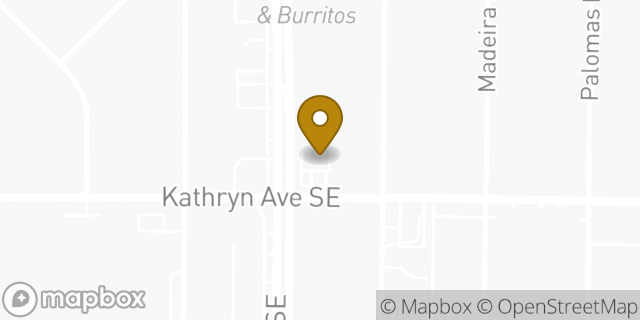Map showing the location of 7-Eleven in Albuquerque, NM 87108