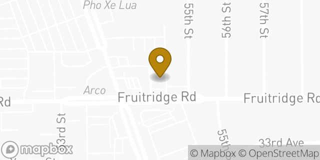 Map showing the location of McDonald's in Sacramento, CA 95820