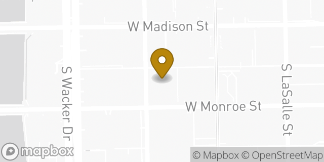 Map showing the location of Chipotle Mexican Grill in Chicago, IL 60606