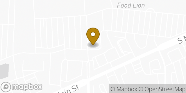 Map showing the location of Starbucks in Kernersville, NC 27284