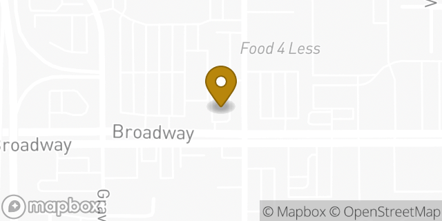 Map showing the location of Starbucks in El Cajon, CA 92021