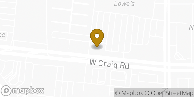 Map showing the location of Amazon Locker - Ganache in Las Vegas, NV 89130
