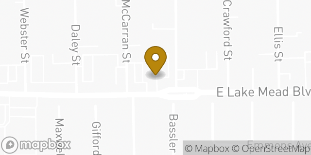 Map showing the location of 7-Eleven in North Las Vegas, NV 89030