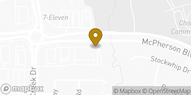 Map showing the location of The UPS Store in Fort Worth, TX 76123