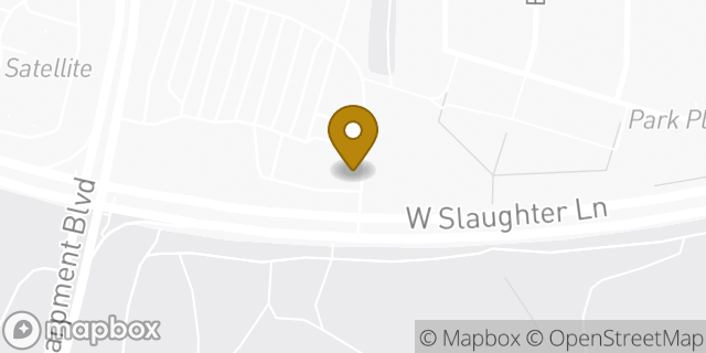Map showing the location of Subway in Austin, TX 78749