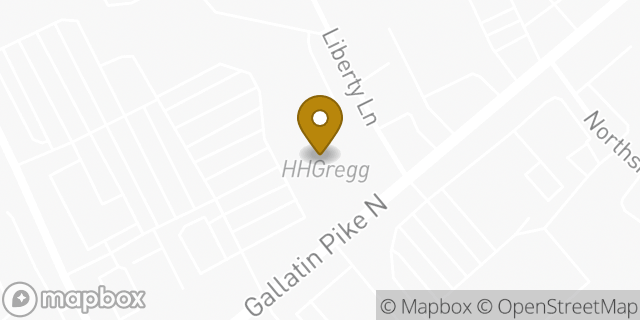 Map showing the location of Amazon Locker - Blackberry in Madison, TN 37115