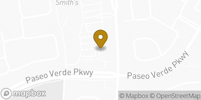 Map showing the location of Pearle Vision in Henderson, NV 89012
