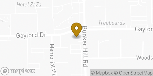 Map showing the location of KinderCare in Houston, TX 77024