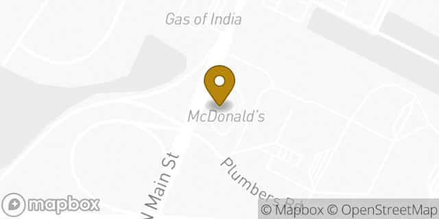 Map showing the location of McDonald's in Columbia, SC 29203