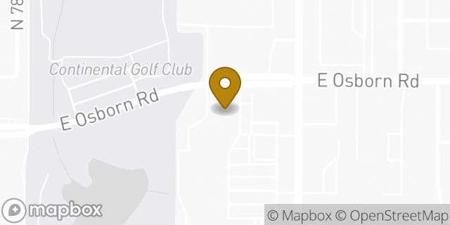 Map showing the location of The UPS Store in Scottsdale, AZ 85251