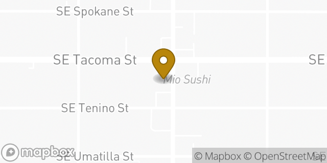 Map showing the location of CVS Pharmacy in Portland, OR 97202