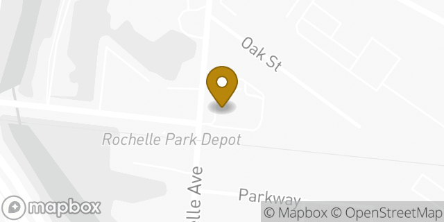 Map showing the location of CVS Pharmacy in Rochelle Park, NJ 07662