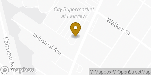 Map showing the location of McDonald's in Fairview, NJ 07022