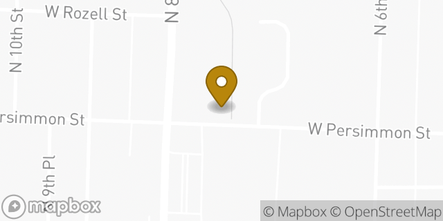 Map showing the location of American Legion in Rogers, AR 72756