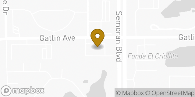Map showing the location of Walgreens in Orlando, FL 32822