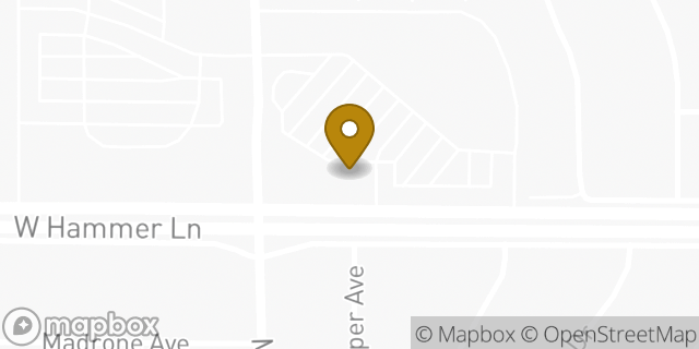 Map showing the location of McDonald's in Stockton, CA 95209