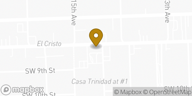 Map showing the location of McDonald's in Miami, FL 33135