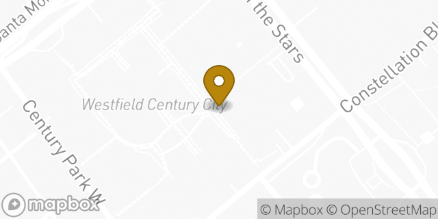 Map showing the location of LensCrafters in Los Angeles, CA 90067
