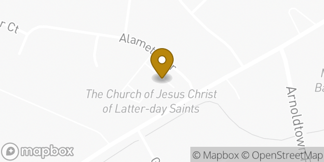 Map showing the location of The Church of Jesus Christ of Latter-day Saints in Louisville, KY 40258