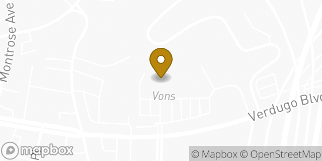 Map showing the location of Coinme in Montrose, CA 91020