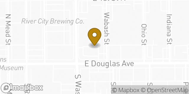 Map showing the location of QuikTrip in Wichita, KS 67214