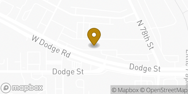 Map showing the location of Hotworx Omaha Midtown in Omaha, NE 68114