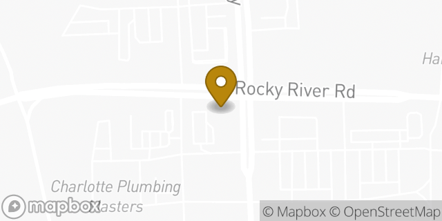Map showing the location of CVS Pharmacy in Charlotte, NC 28215