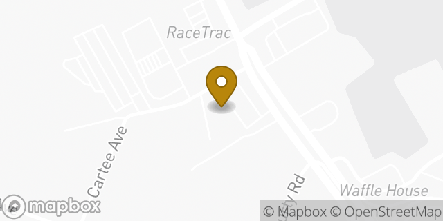 Map showing the location of Amazon Locker - Aymane in Greenville, SC 29605