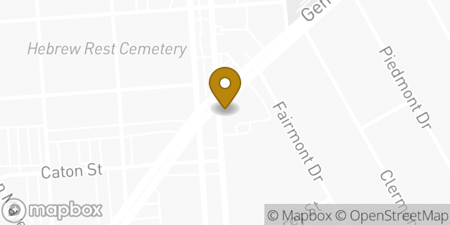 Map showing the location of Walgreens in New Orleans, LA 70122