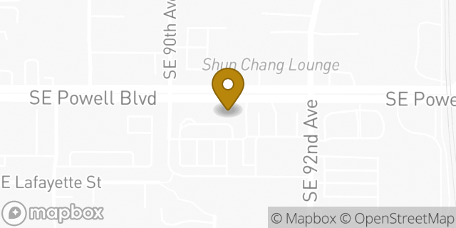 Map showing the location of McDonald's in Portland, OR 97266