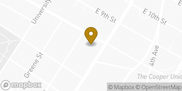 Map showing the location of Citi in New York, NY 10003