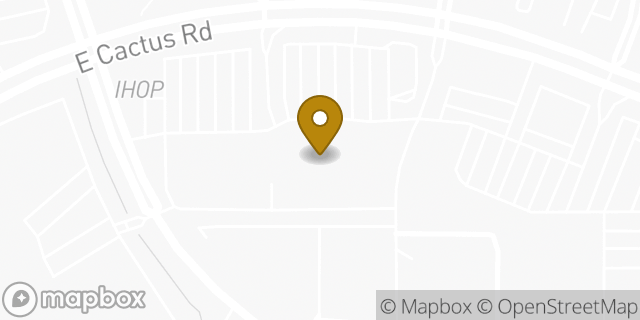 Map showing the location of Aldi in Phoenix, AZ 85032