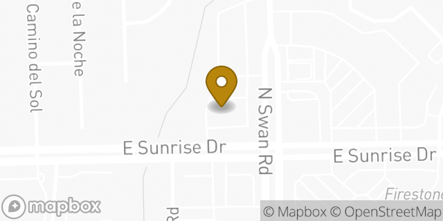 Map showing the location of ATM Walgreens in Tucson, AZ 85718