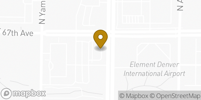 Map showing the location of Starbucks in Denver, CO 80249