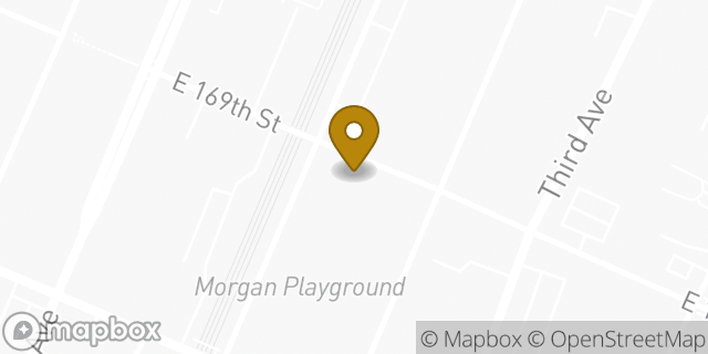Map showing the location of Amazon Locker - Lucie in Bronx, NY 10456